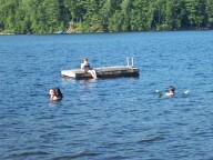 The water's incredibly warm!